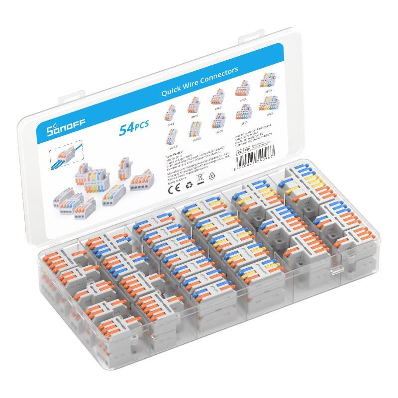 Sonoff quick coupling set [54pcs]