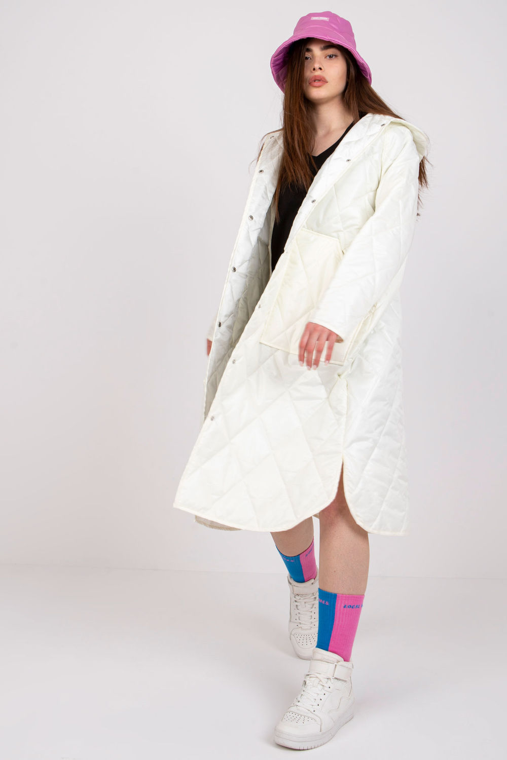  Coat model 184556 Rue Paris  beige