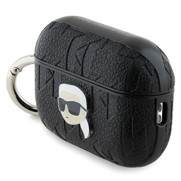 Karl Lagerfeld KLAP2PGKIPK Apple AirPods Pro (2 gen) cover Monogram Karl Head black