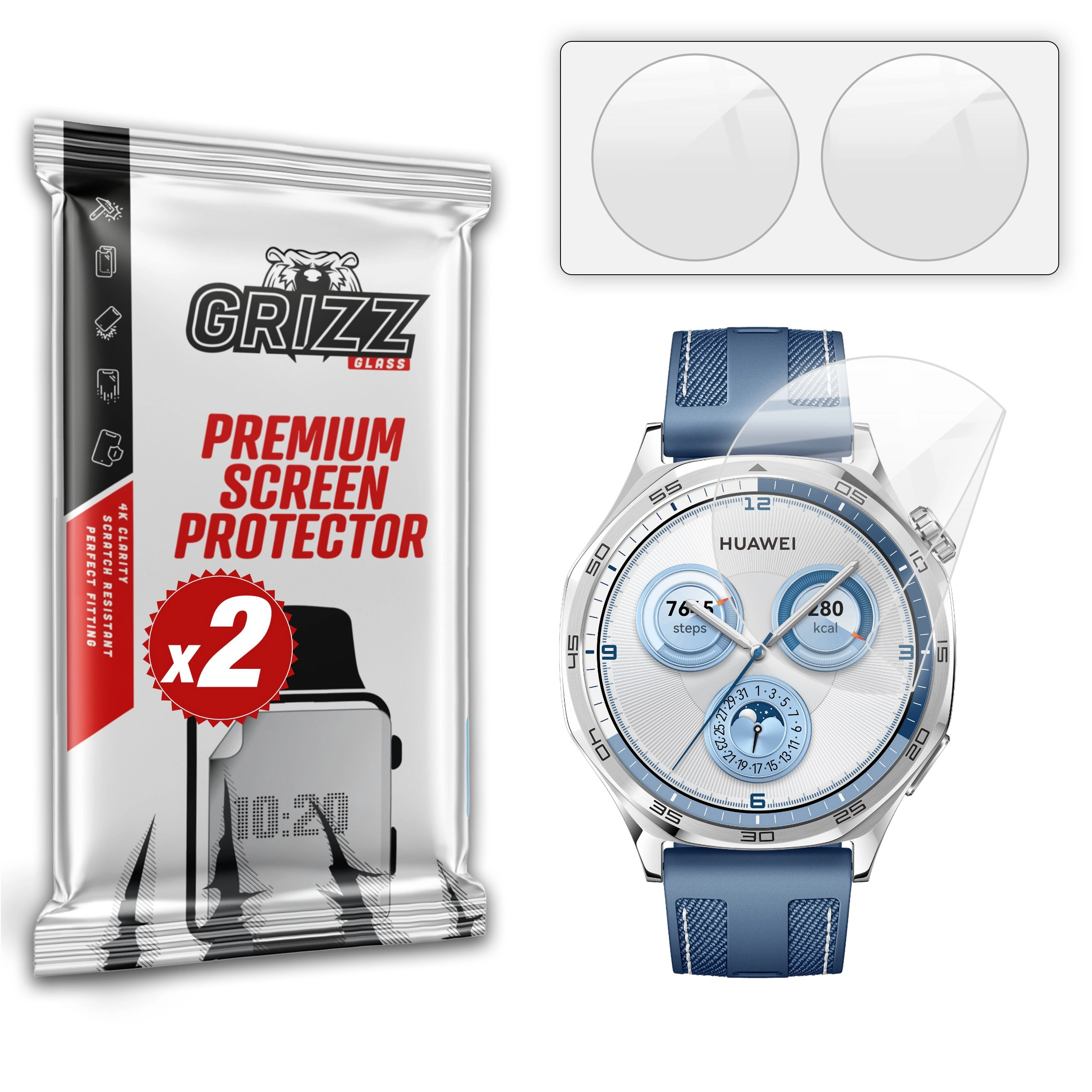 GrizzGlass CeramicFilm Huawei Watch GT 5 41mm