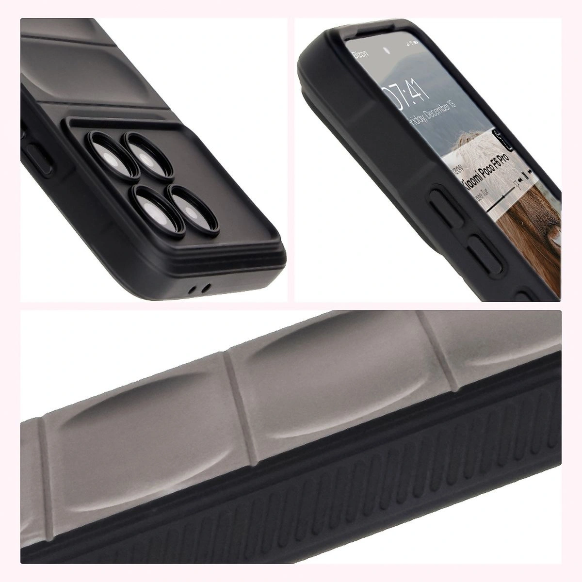 Bizon Case Tur Xiaomi Poco F6 Pro black