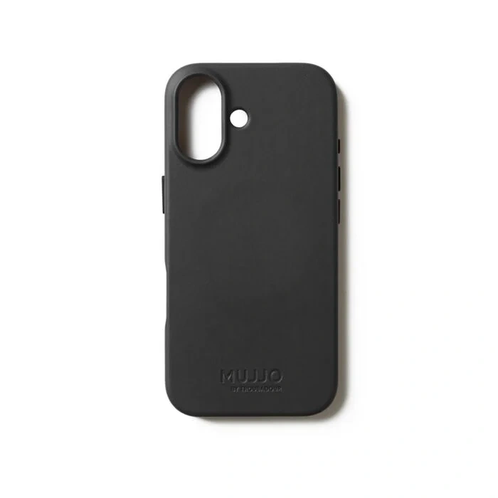 Etui Mujjo Leather Case do Apple iPhone 17 MagSafe (black)
