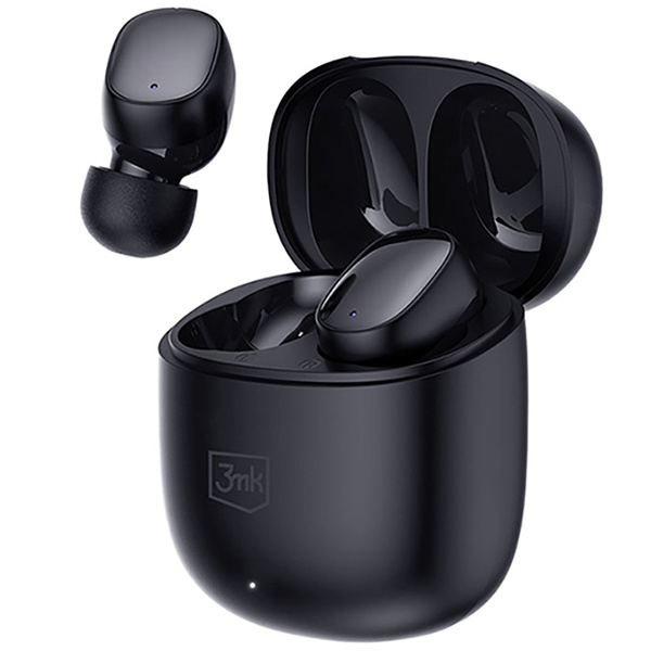 3MK FlowBuds TWS Earphones Bluetooth 5.3 black
