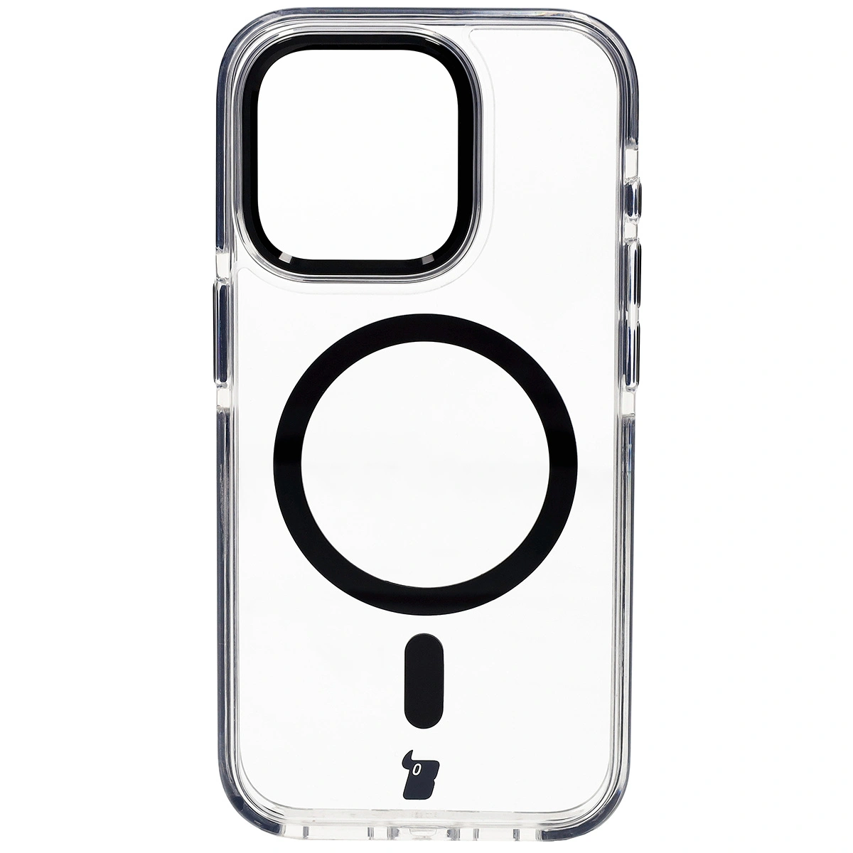 Bizon Case Marco Apple iPhone 15 Pro clear with black frame