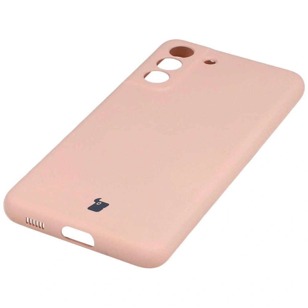 Bizon Case Silicone Samsung Galaxy S21 FE light pink
