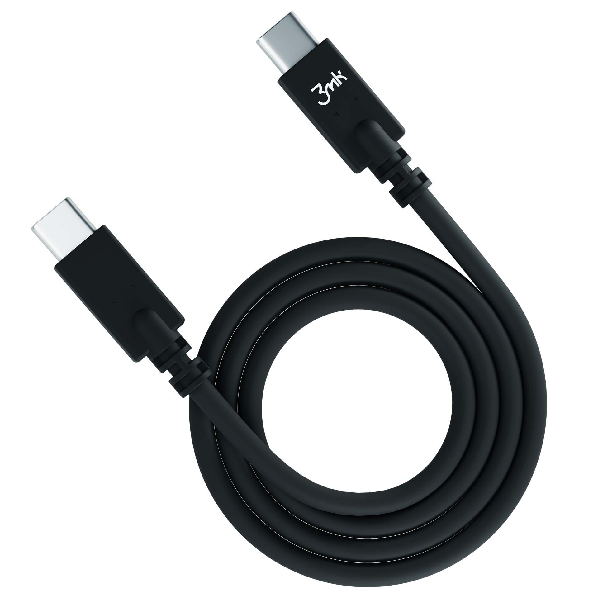 3MK Hyper Cable USB-C/USB-C 4K 60Hz 1m 100W black