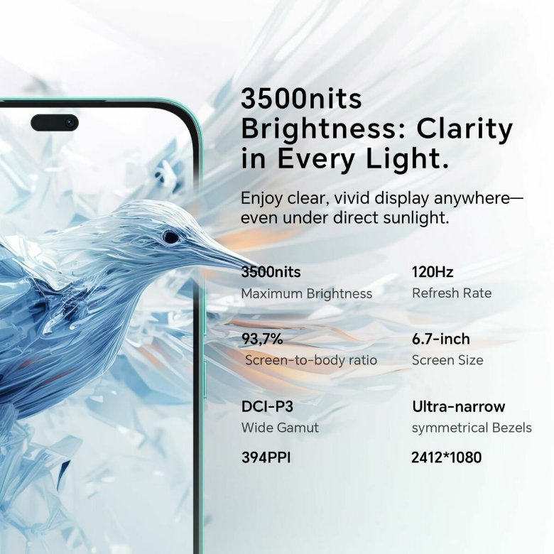 Smartphone Honor 5109BRUW 6,7" Octa Core 8 GB RAM 256 GB Green Smartphone Honor 5109BRUW 6,7" Octa Core 8 GB RAM 256 GB Green