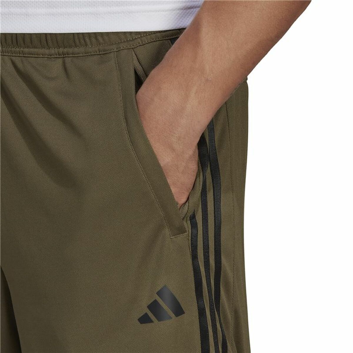 Men's Sports Shorts Adidas Piqué Olive