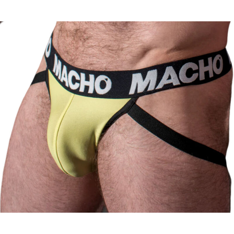 MACHO - MX25A JOCK LYCRA YELLOW XL