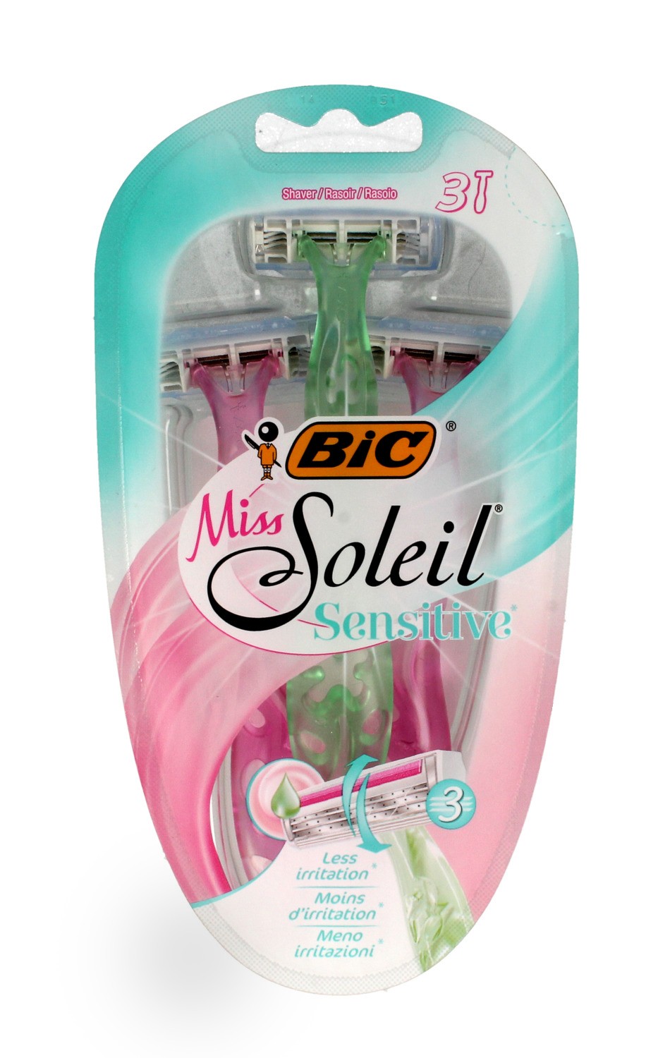 Bic Maszynka do golenia Miss Soleil 3 Sensitive  1op.-3szt