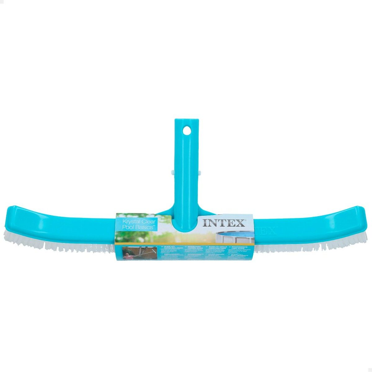 Curved Brush for Swimming Pool Intex 41,5 x 8 x 17 cm (12 Units)
