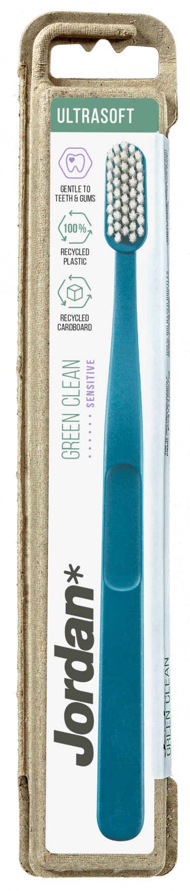 Jordan Green Clean Szczoteczka do zębów - ultrasoft (mix kolorów) 1szt