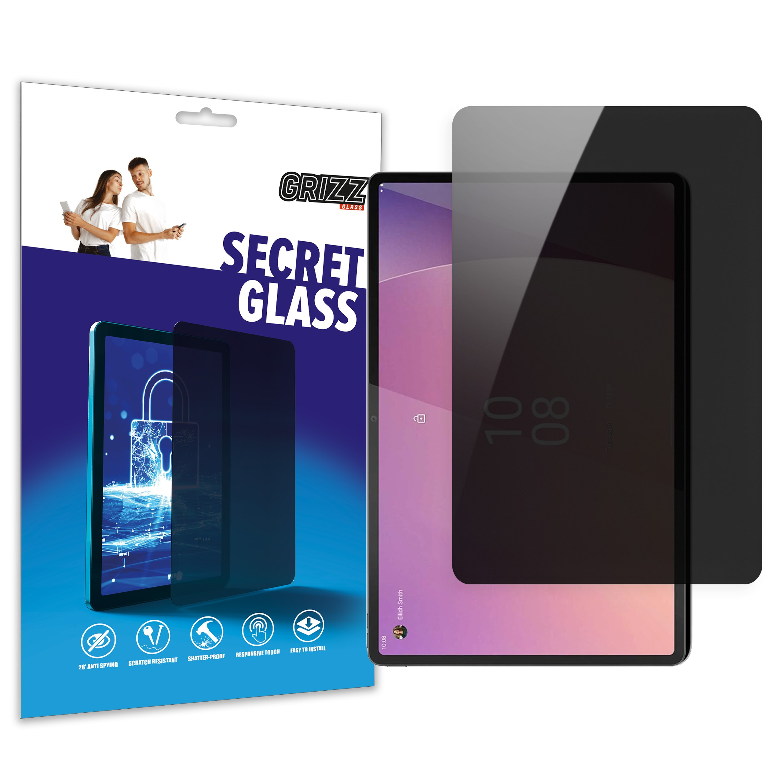 GrizzGlass SecretGlass Lenovo Tab Extreme 