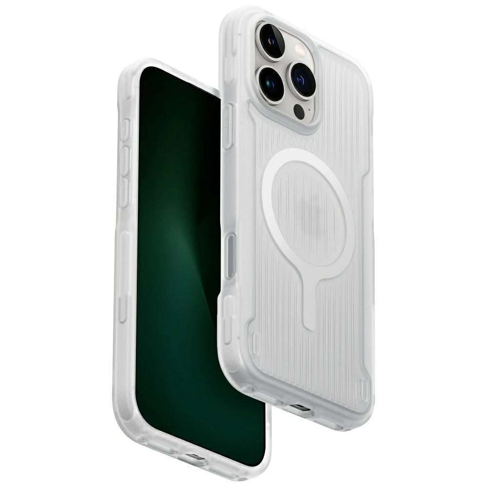UNIQ Combat Active Apple iPhone 16 Pro Max Magclick Charging lume white