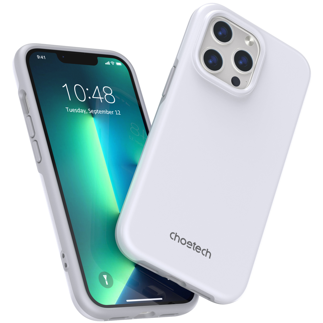 Choetech PC0113-MFM-WH MFM Anti-drop Made For MagSafe Apple iPhone 13 Pro white