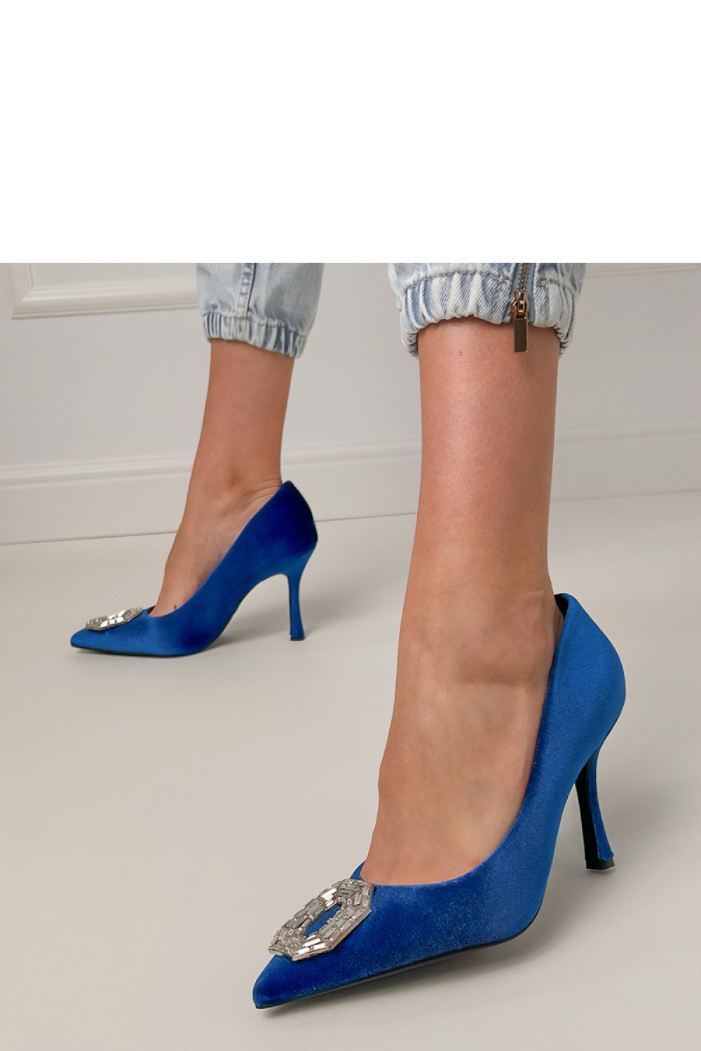  High heels model PRIMO  navy blue