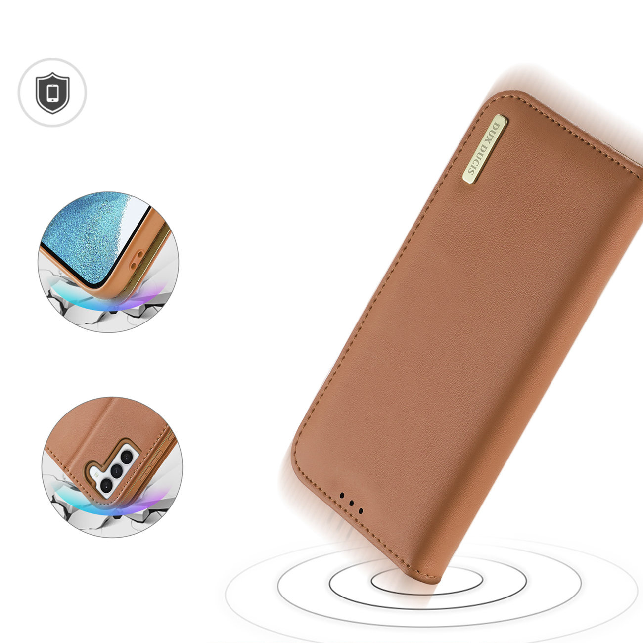 Dux Ducis Hivo Samsung Galaxy S23+ Plus brown