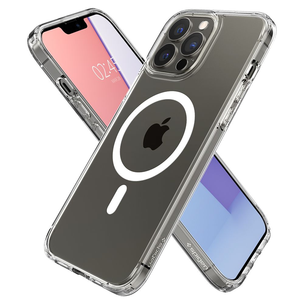 Etui Spigen Ultra Hybrid Mag MagSafe Apple iPhone 13 Pro Max White