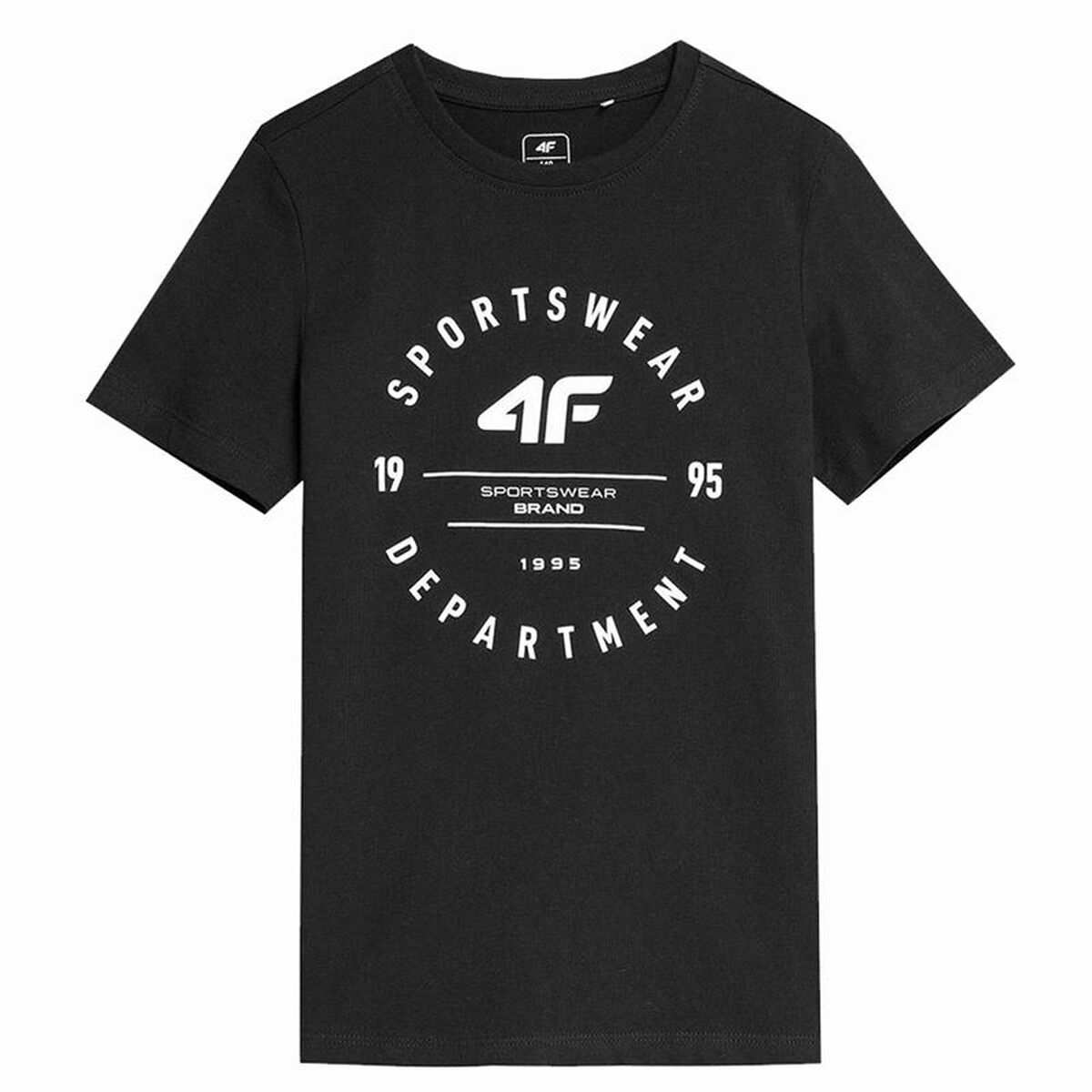 Children’s Short Sleeve T-Shirt 4F M294 Deep Black Children’s Short Sleeve T-Shirt 4F M294 Deep Black