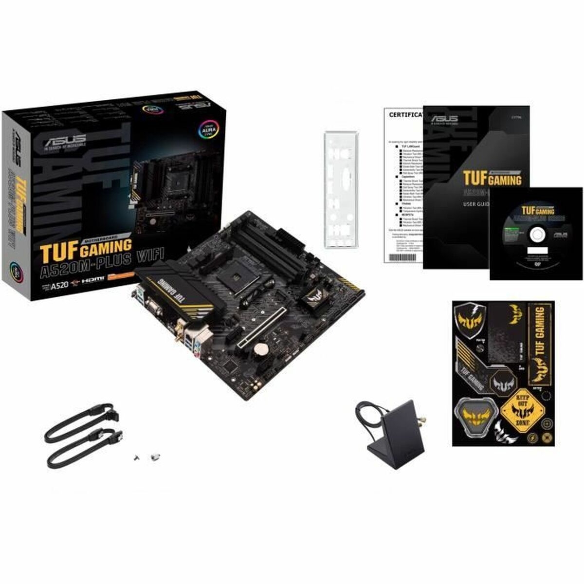 Motherboard Asus AMD AM4 AMD A520 AMD Motherboard Asus AMD AM4 AMD A520 AMD