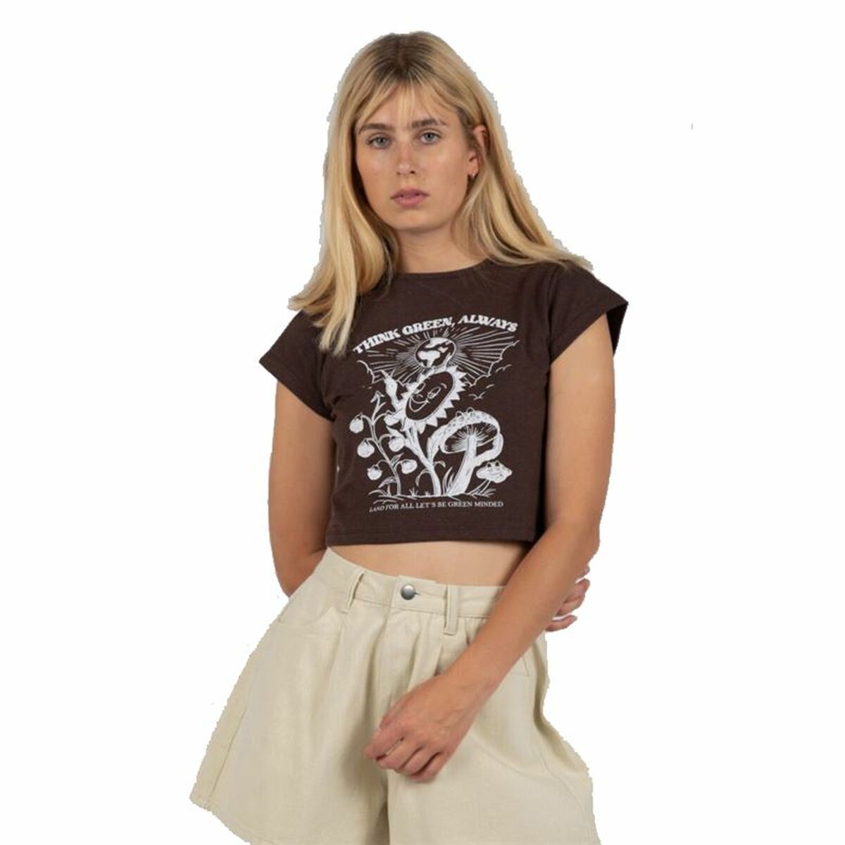 Adult T-shirt 24COLOURS Casual Brown