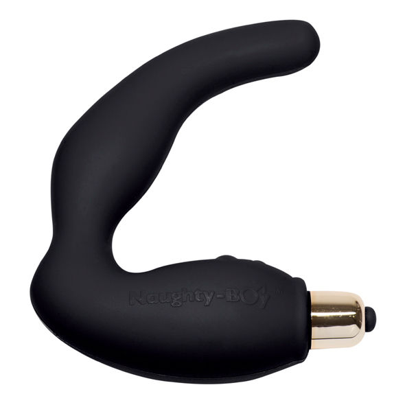 NAUGHTY-BOY 7 SPEED VIBRATING MASSAGER BLACK