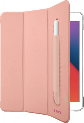 LAUT Huex Folio Apple iPad 10.2 2019/2020/2021 (7, 8, 9 gen) (rose)