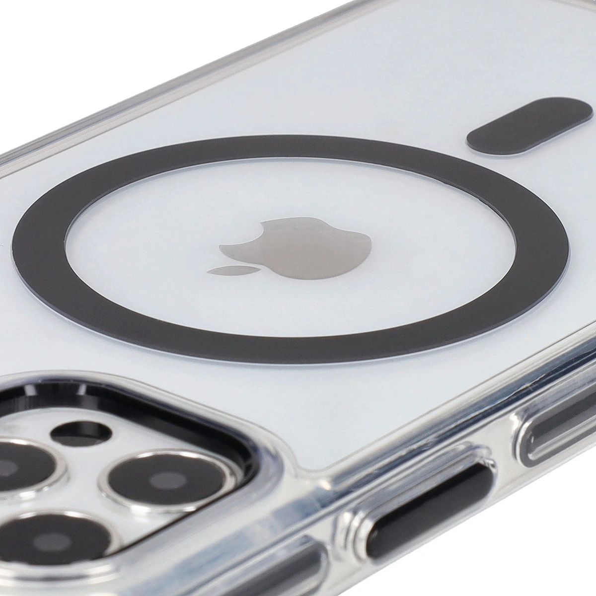 Bizon Case Marco Apple iPhone 12 Pro / 12 clear with black frame