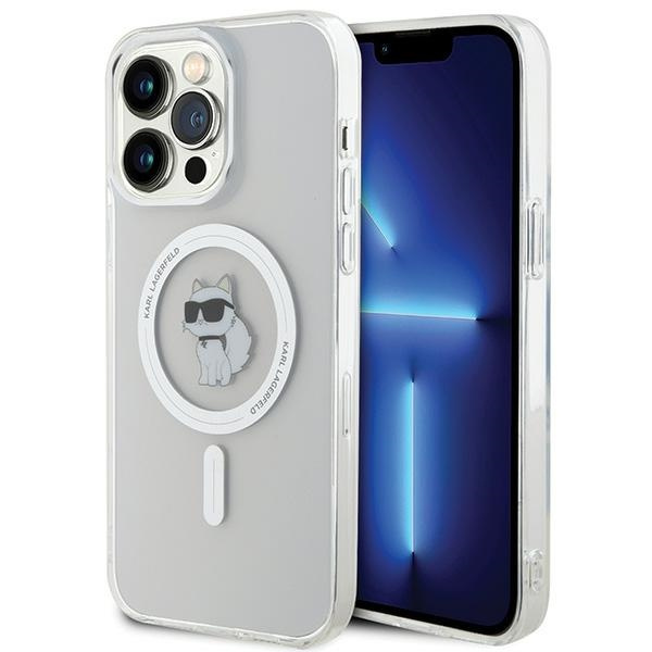 Karl Lagerfeld KLHMP15XHFCCNOT Apple iPhone 15 Pro Max hardcase IML Choupette MagSafe transparent