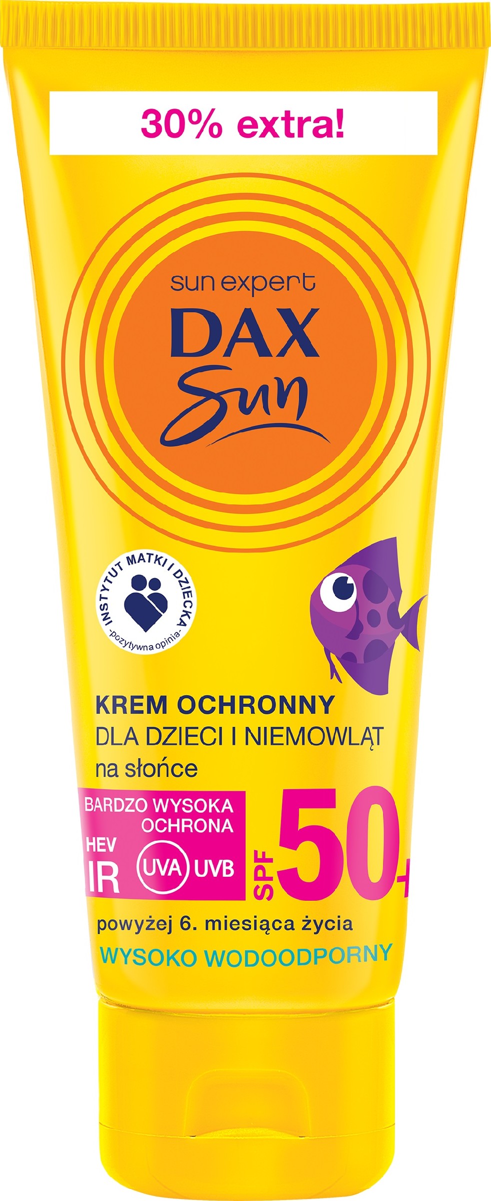 Dax Sun Krem ochronny na słońce dla dzieci i niemowląt SPF50+  75ml