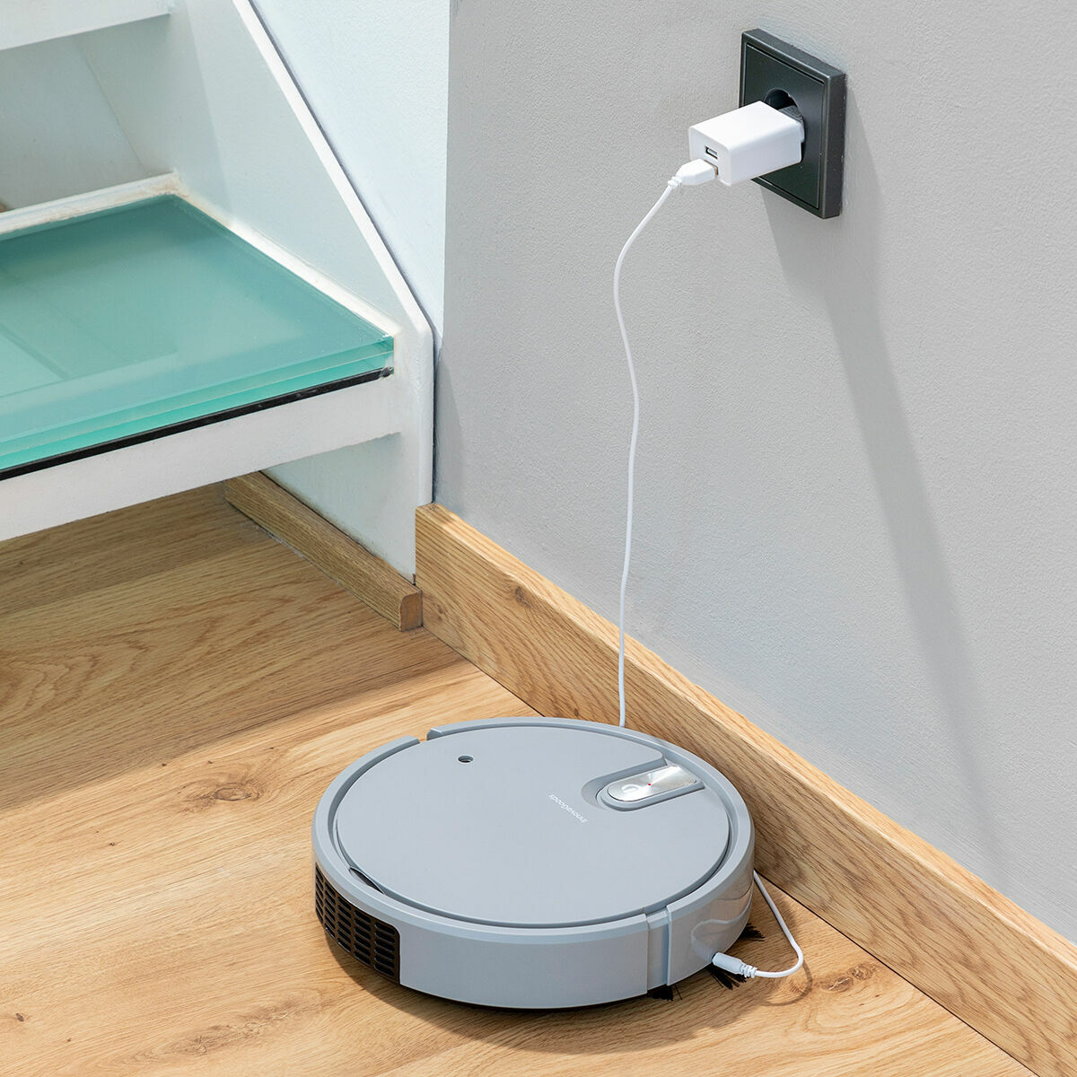Multifunction 5-in-1 Rechargeable Robot Vacuum Cleaner Varob InnovaGoods Multifunction 5-in-1 Rechargeable Robot Vacuum Cleaner Varob InnovaGoods