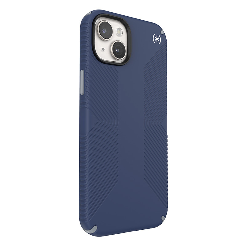 Speck Presidio2 Grip MagSafe Apple iPhone 15 Plus (Coastal Blue/Dustgrey/White)
