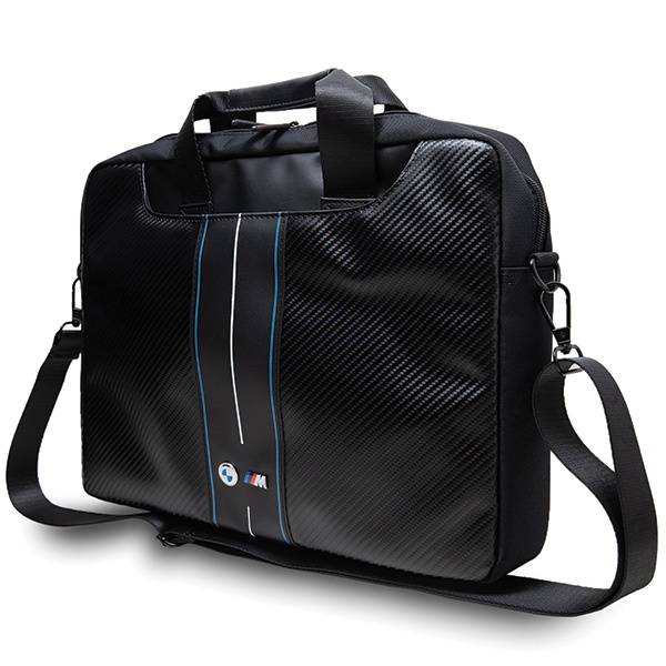 BMW BMCB15COMSCAKL 15" Bag Carbon Blue Stripes black