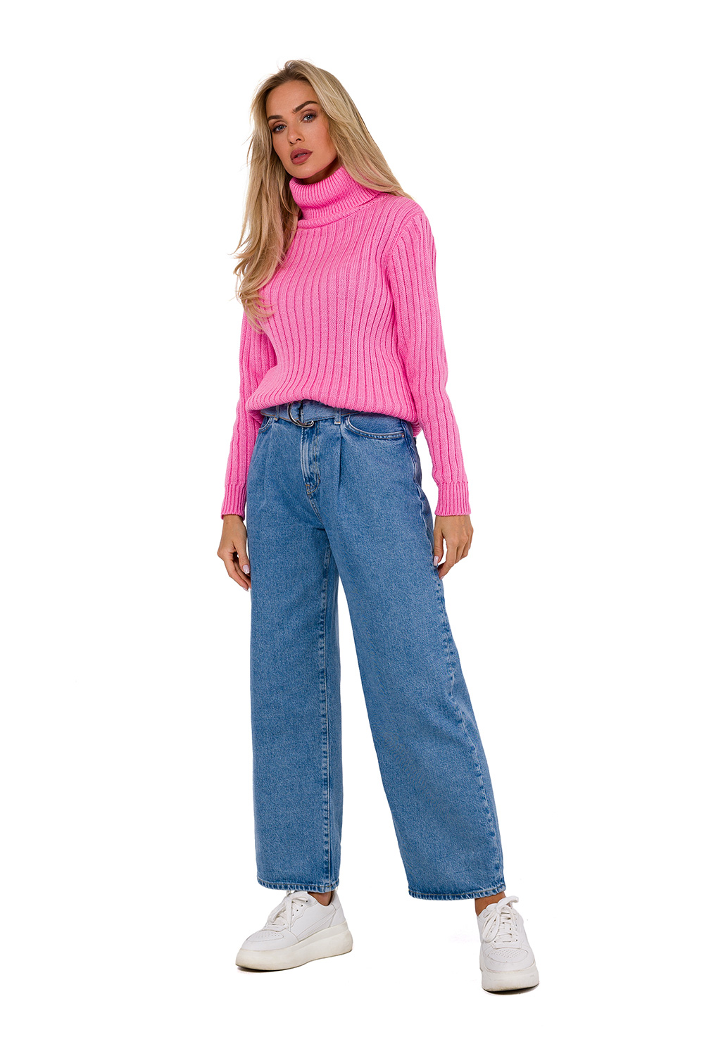  Turtleneck model 184684 Moe  pink