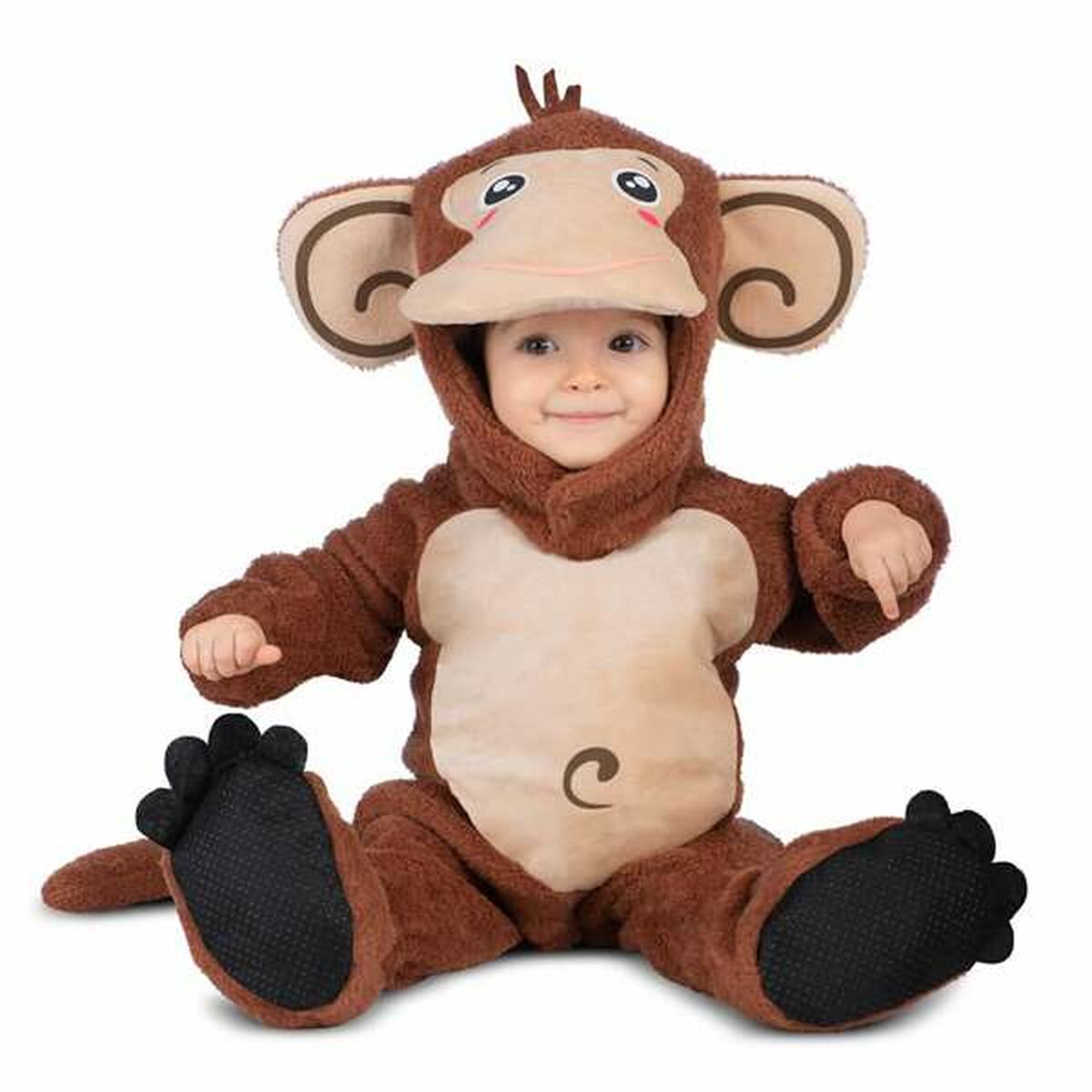 Costume for Babies My Other Me Monkey Brown