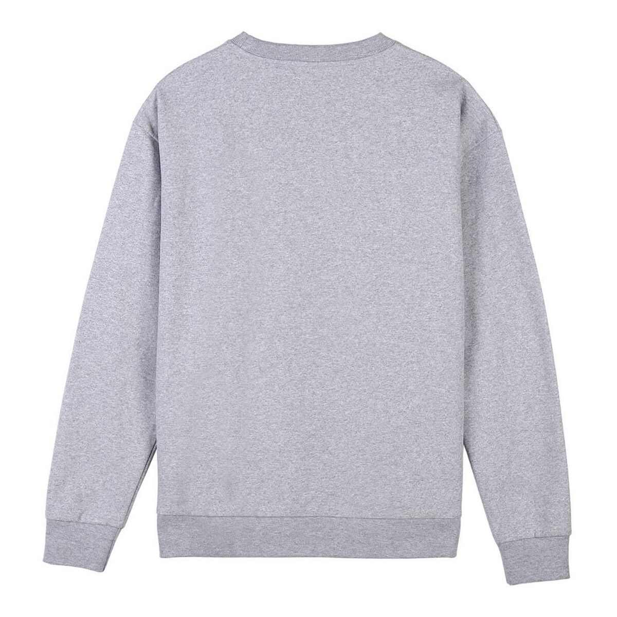 Unisex Sweatshirt without Hood Mickey Mouse Grey