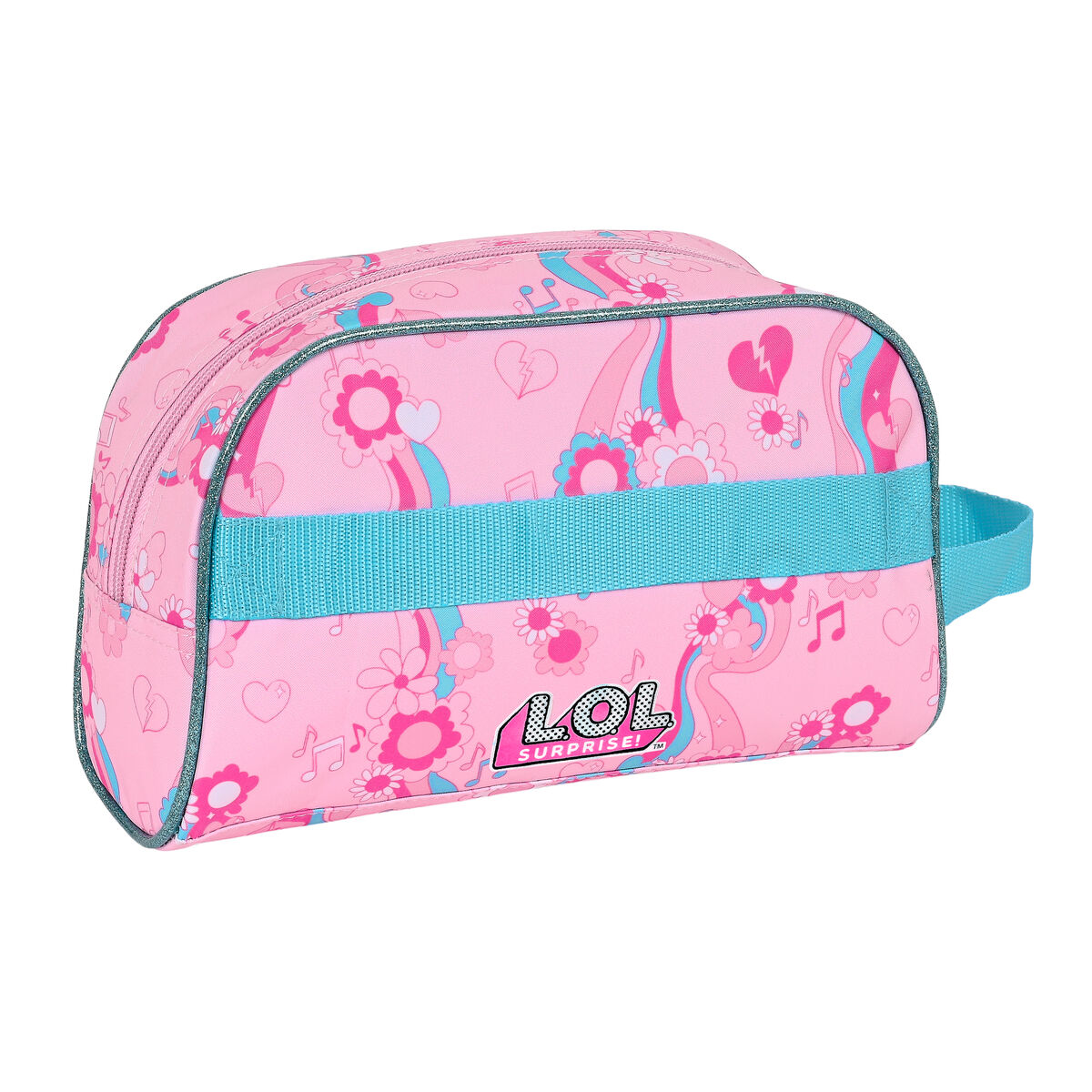 School Toilet Bag LOL Surprise! Glow girl Pink (26 x 16 x 9 cm)