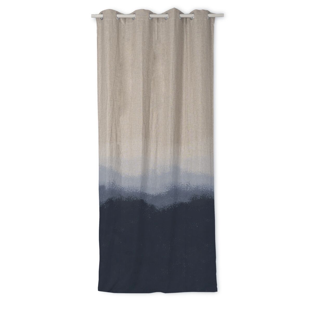 Curtain HappyFriday Blanc Nightfall Multicolour 140 x 280 cm
