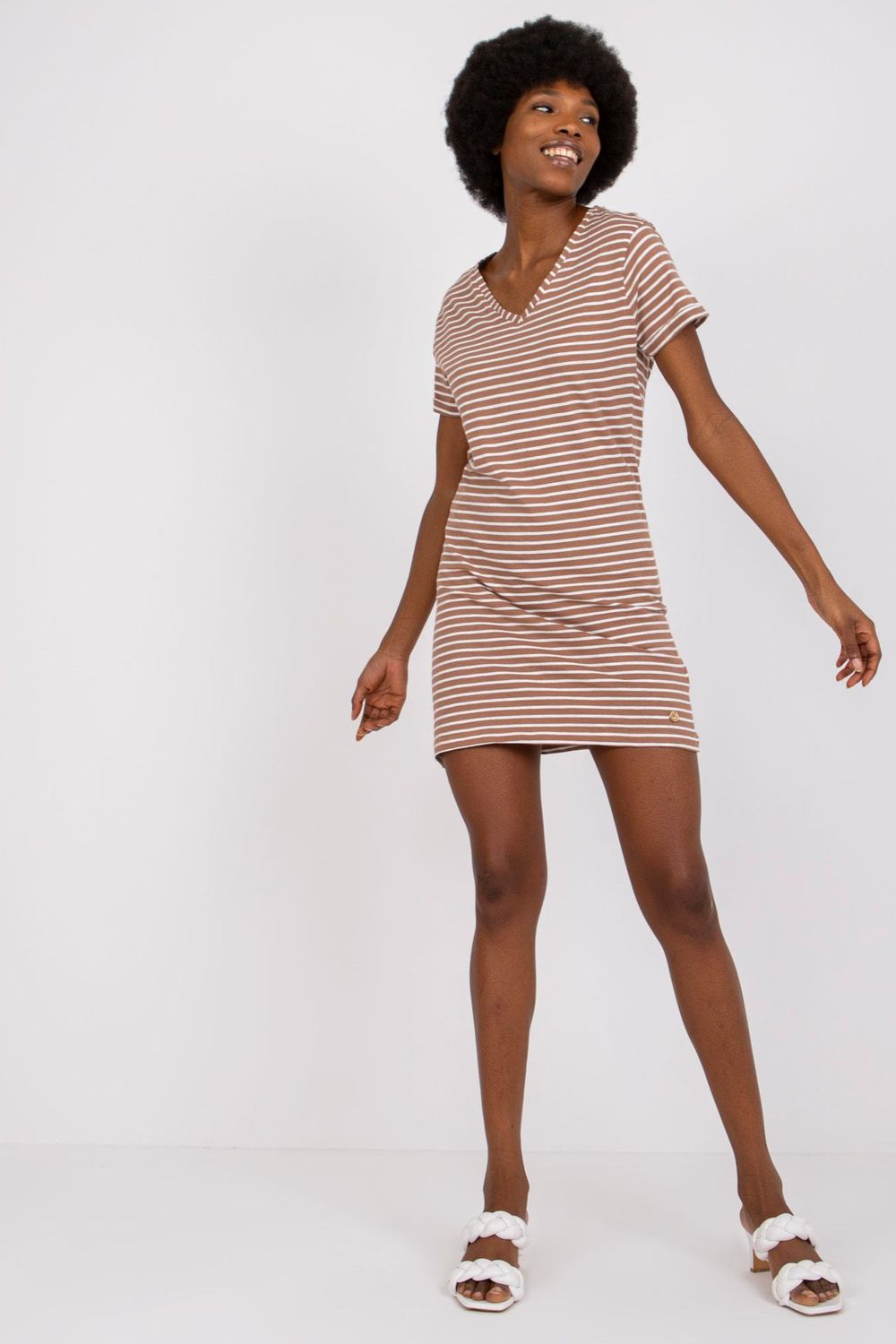  Daydress model 168042 Stitch&Soul  brown