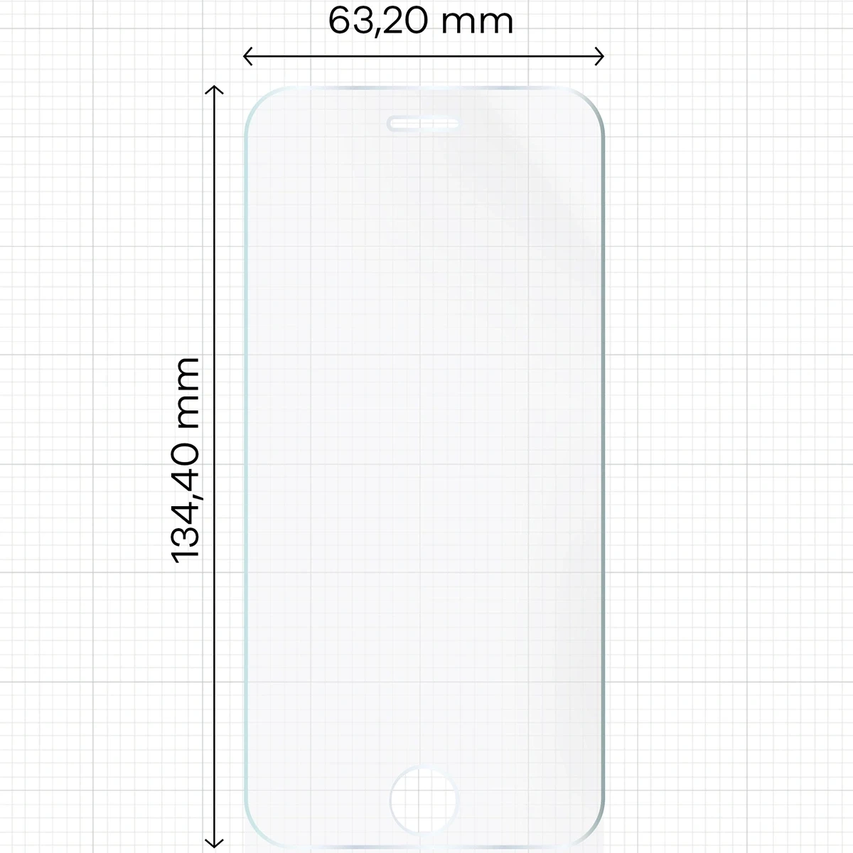 Folia hydrożelowa na ekran Bizon Glass Hydrogel Front do Apple iPhone SE 2022 / 2020 / 8 / 7
