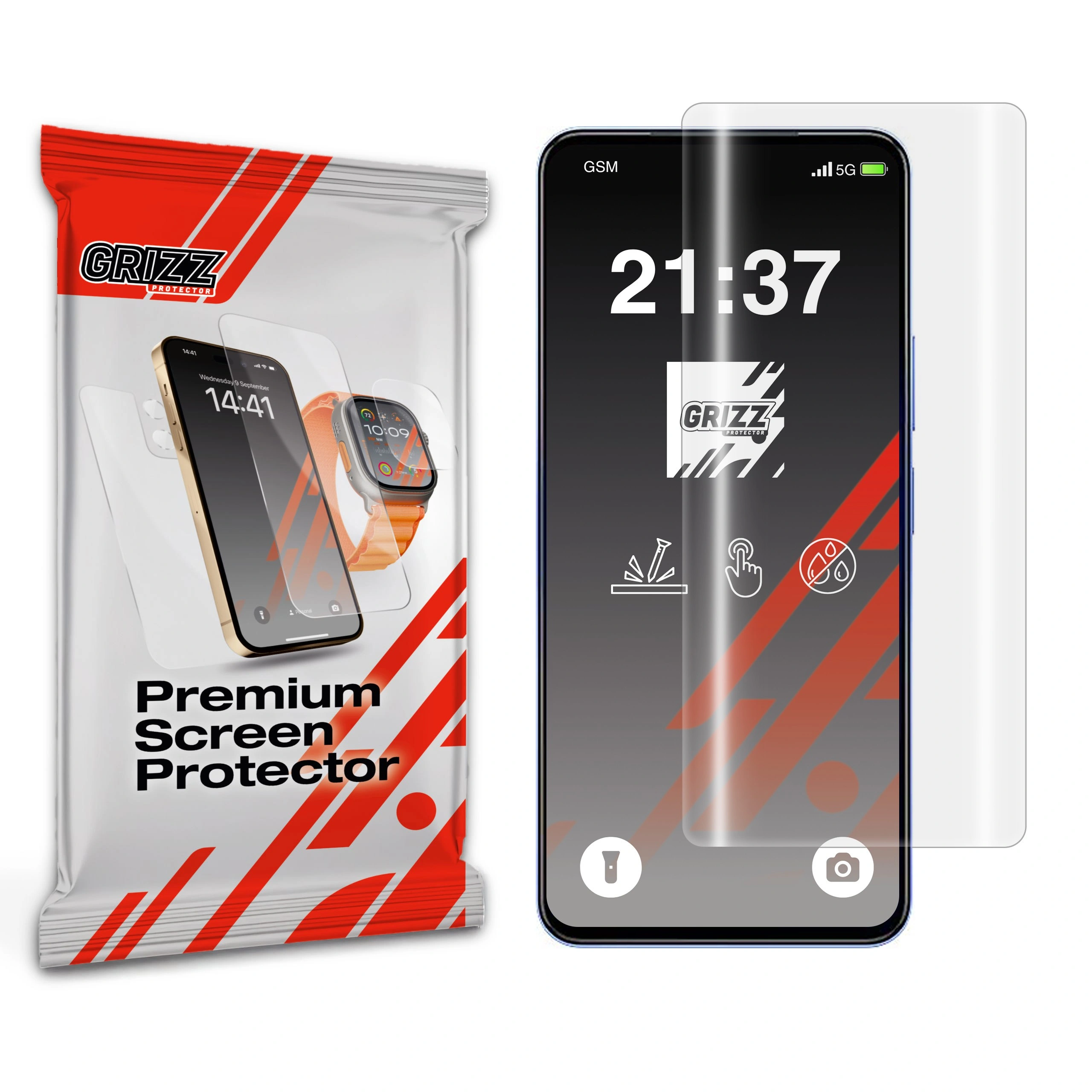 Folia hydrożelowa GrizzGlass Hydrofilm do Vivo iQOO Z10x