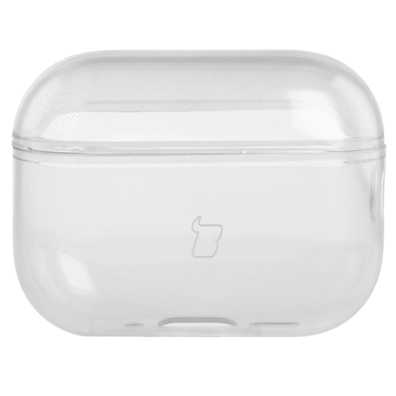 Elastyczne etui z karabińczykiem Bizon Case Headphone Clear do Apple AirPods Pro 3 przeźroczyste