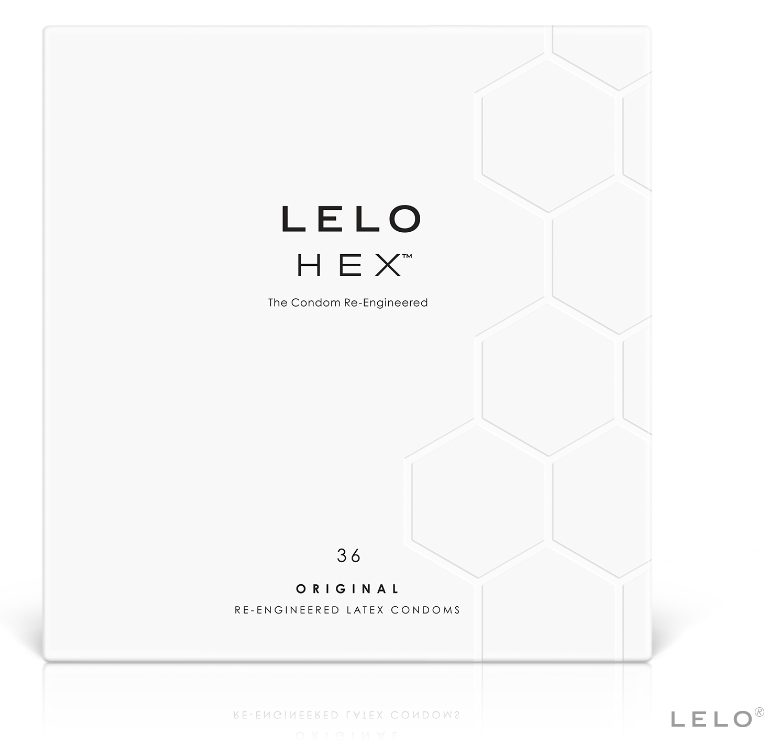 LELO HEX CONDOMS ORIGINAL 36 PACK