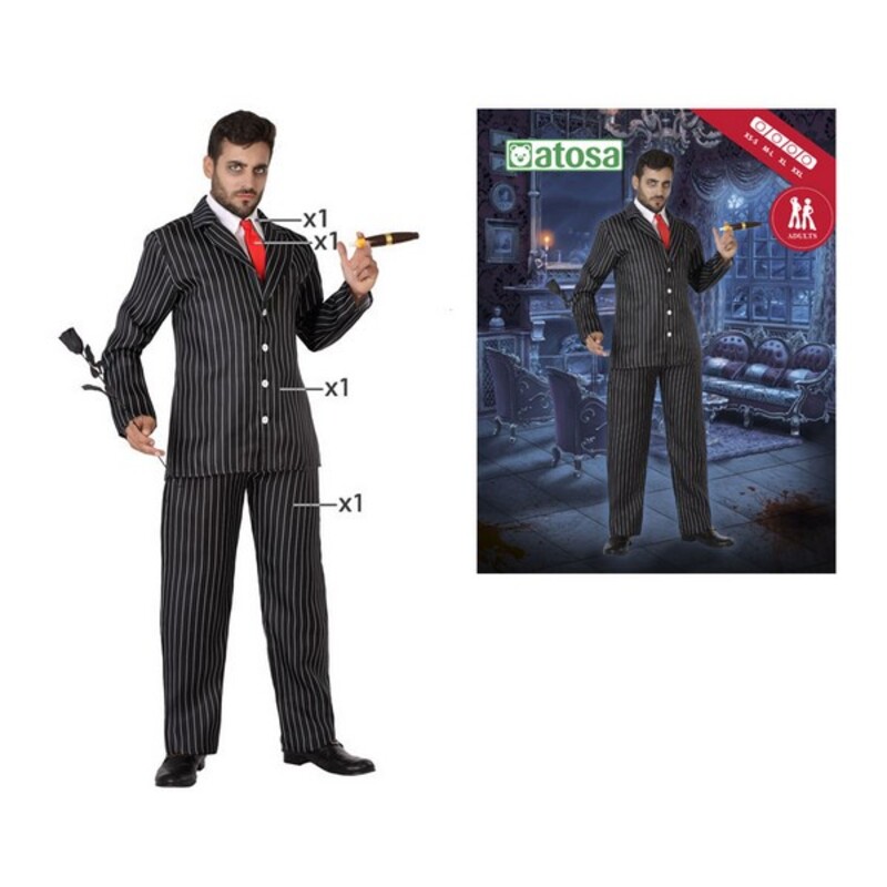 Costume for Adults Black XS/S