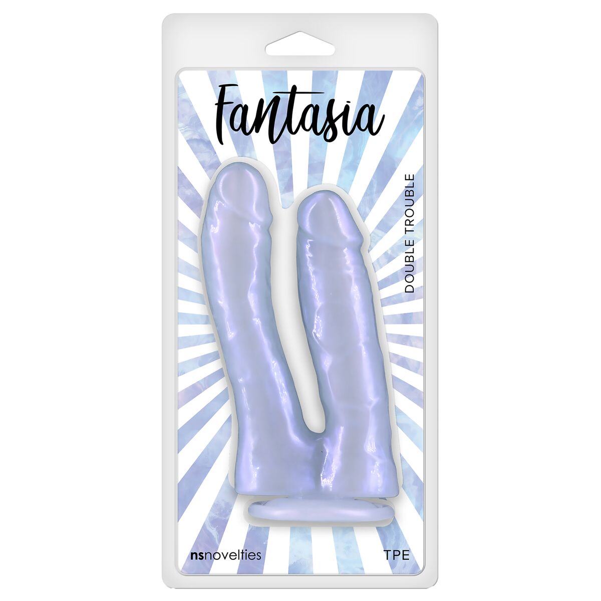 Double Penetration Stroker NS Novelties Fantasia Purple