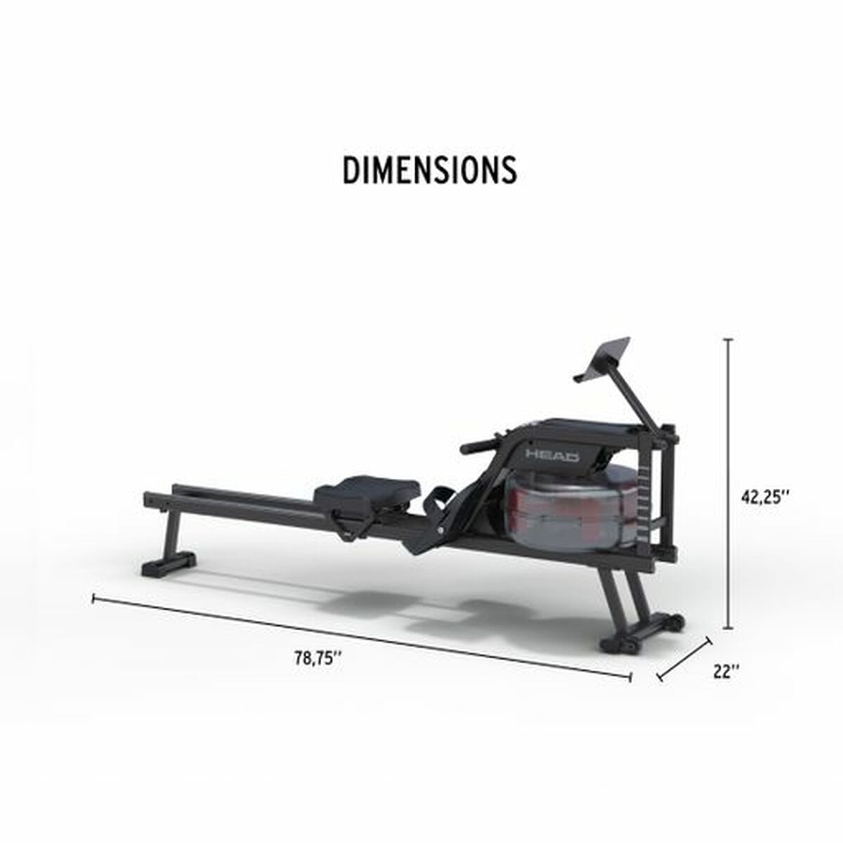 Rowing Machine Head HRW20701