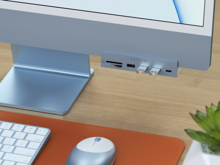 Satechi USB-C Clamp hub Apple iMac M1 2021 24" / 27" Studio Display 2022