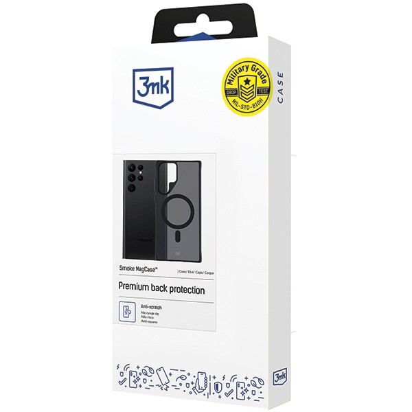 3MK MagCase Smoke Samsung Galaxy S22 Ultra 5G