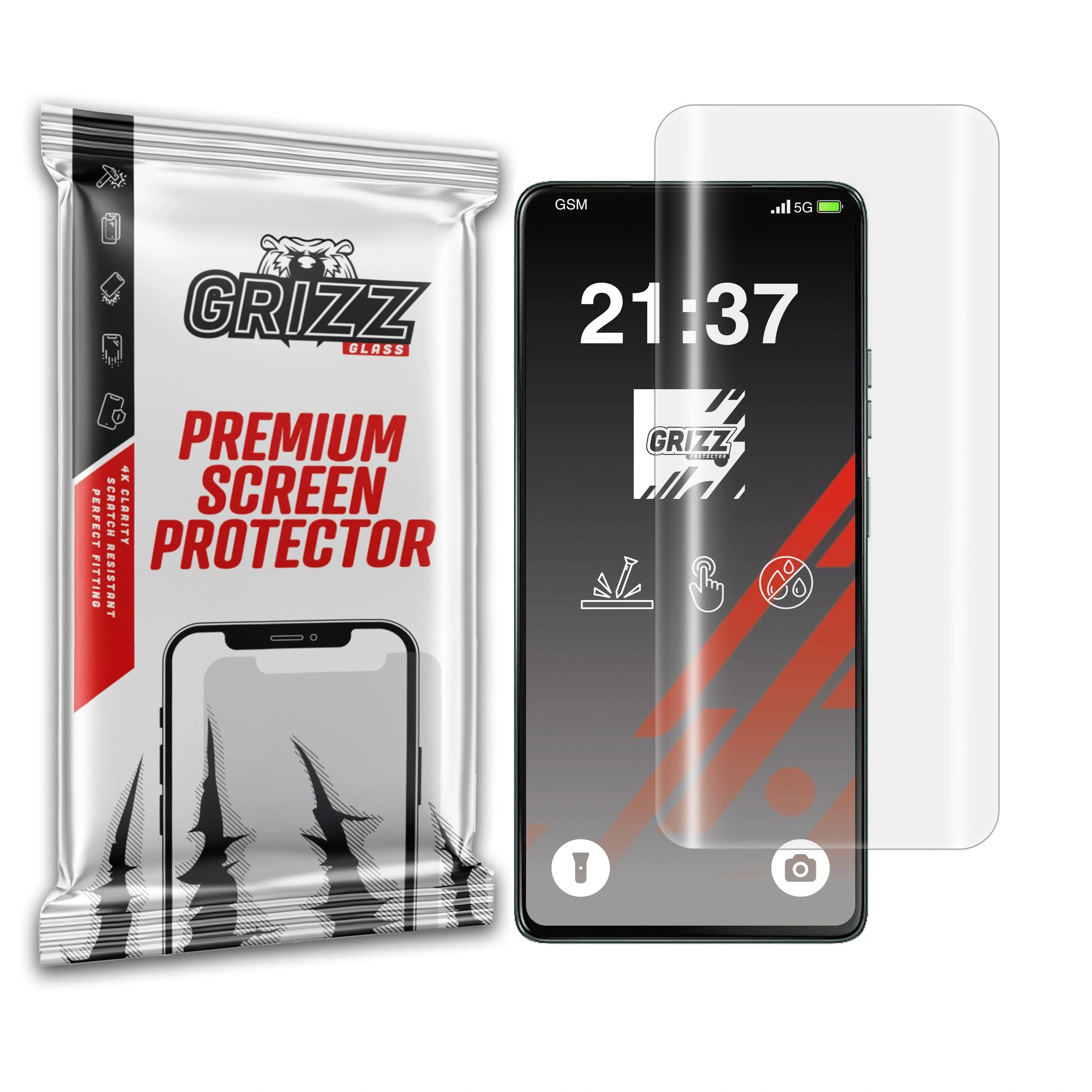 GrizzGlass Hydrofilm Motorola Moto G75