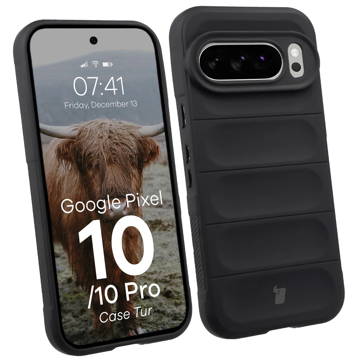 Pancerne etui Bizon Case Tur do Google Pixel 10 / 10 Pro czarne